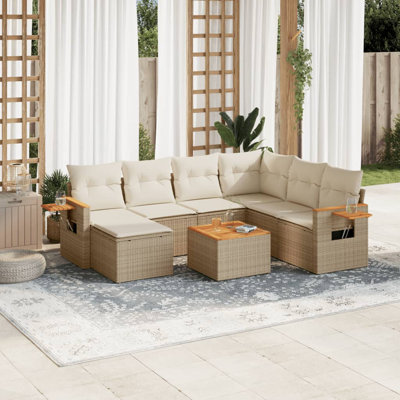 Ensemble de canapé de jardin Vidaxl