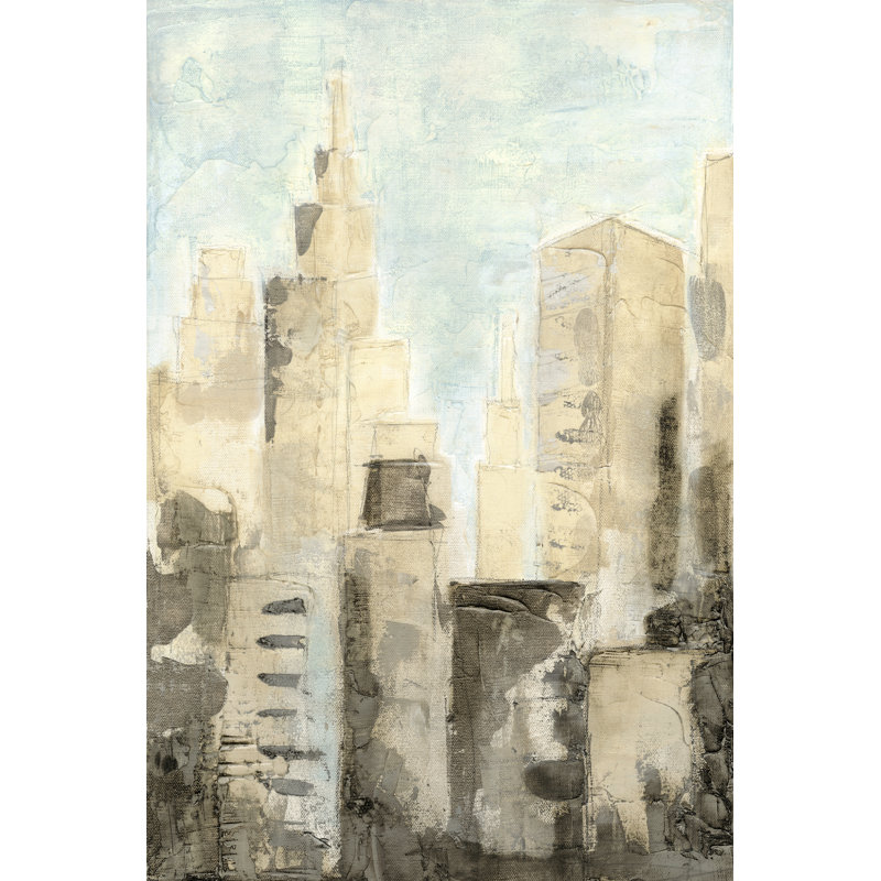 Metropolis II - Wrapped Canvas Print, 46cm H x 30cm W x 3.8cm D