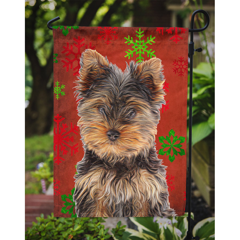 Drapeau rouge et vert Vart, Yorkshire Terrier 3