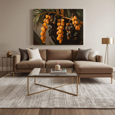 «Fruit Date Brown», art mural sur toile
