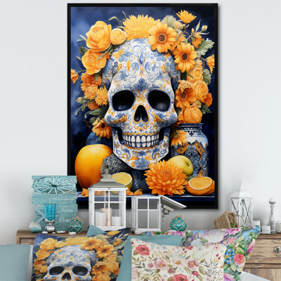 Or doré, offrandes de souci du Mexique - Art mural mexicain