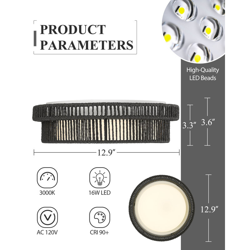 Jakalia LED Flush Mount