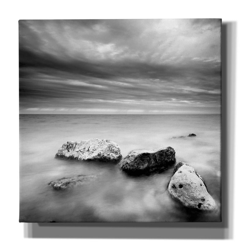 «Waves On Rocks 2» par PhotoINC Studio, H 26 po x l 26 po