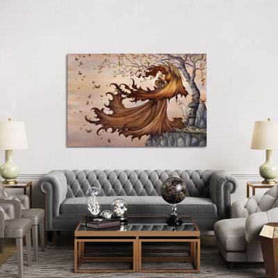 «Passage To Autumn» par Amy Brown, reproduction d'art sur toile tendue