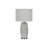 Lighting, 25"H, Table Lamp, Grey Ceramic, Grey Shade, Modern