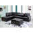 Black Faux Leather selected