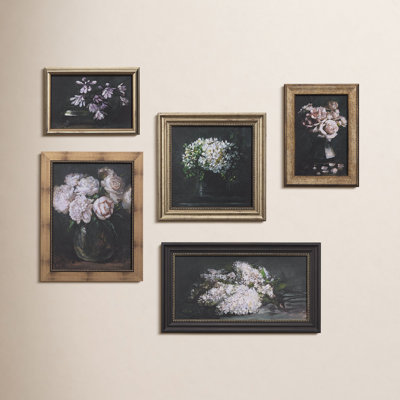 Still Life Flowers I Print by Natali
