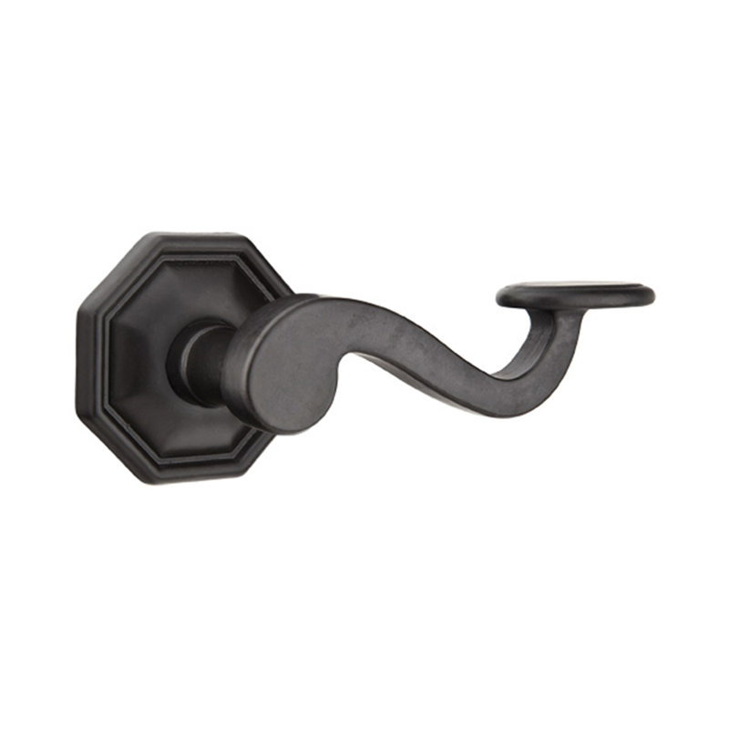 Padua Double Dummy Door Lever, Flat Black Bronze, Right