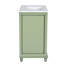 Meuble-lavabo de 30 pouces avec lavabo en céramique et armoire de rangement - look moderne