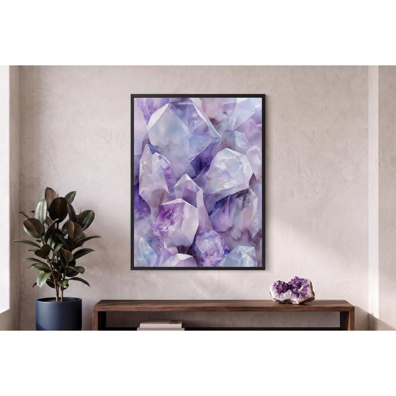 Amethyst Echo, 20" H x 26" W