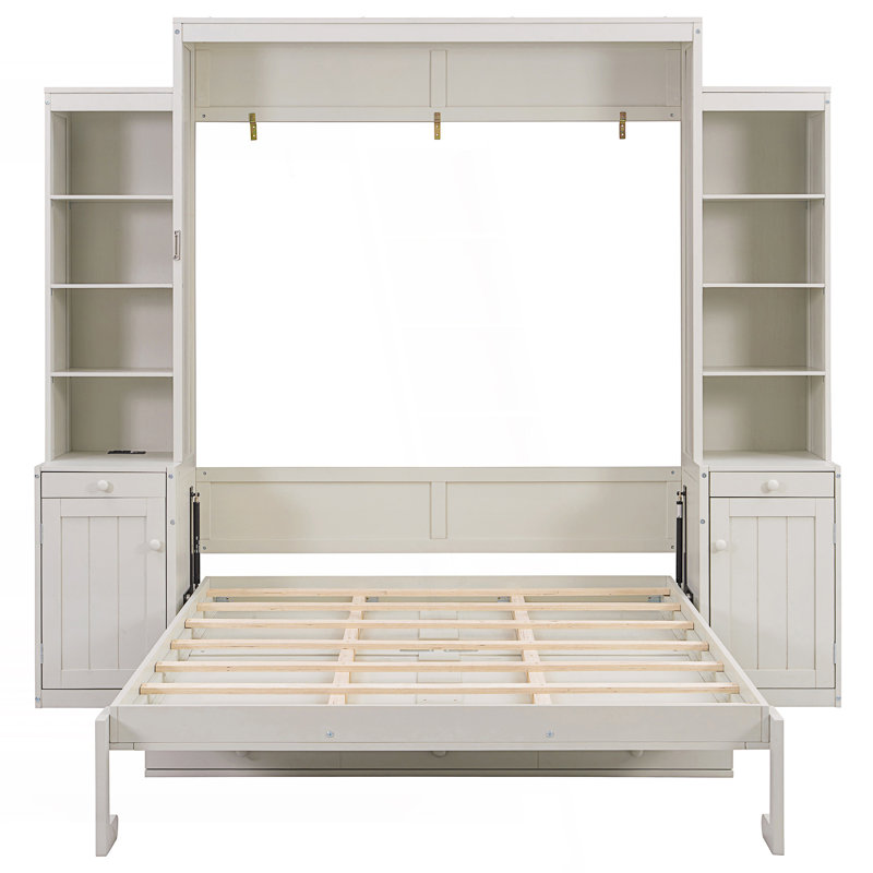 Lit escamotable Murphy, Blanc