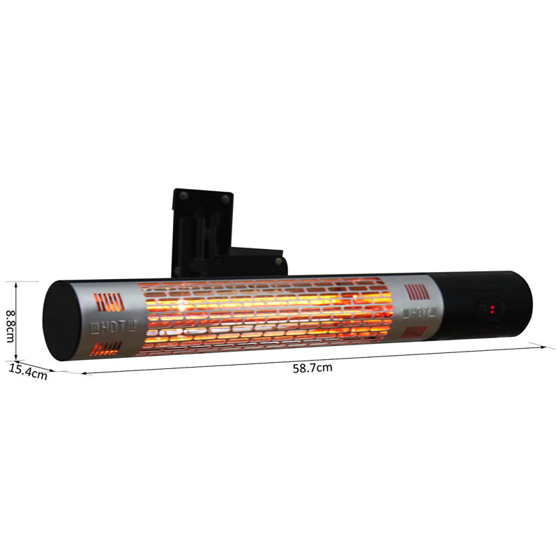 1500 Electric Ceiling Mounted Patio Heater