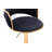 Cvetil Swivel Upholstered Adjustable Height Counter Stool with Metal Frame-2063107747-2065443448