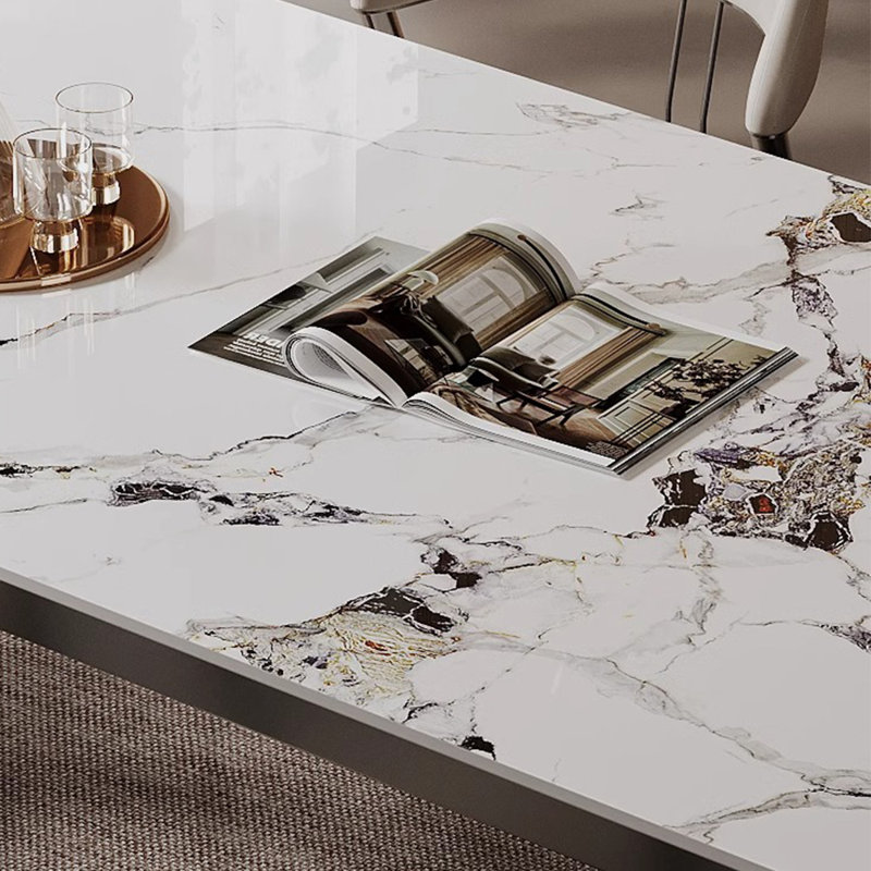 Table de salle à manger et chaises Rock Rock, H 29,52 po x L 62,99 po x l 31,49 po