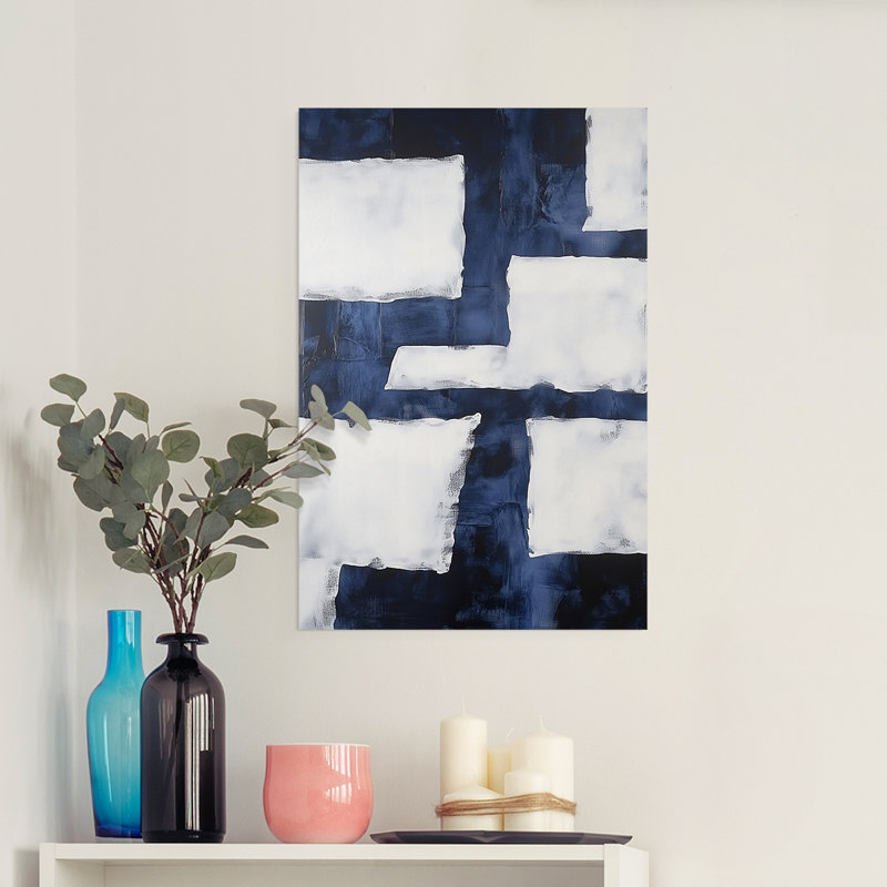 Série ABSTRACT DCCDXLI - Impression sur toile seulement - NON CADRE, H 18 po x l 12 po