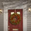 The Holiday Aisle® 24in. Valley Pine Wreath with Battery Operated Warm White LED Lights