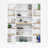 Kitchen Pantry with Storage Cabinet and Adjustable Shelves