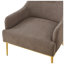 Fauteuil d'appoint moderne en l 31,3 po x P 33,1 po x H 31,1 po-129701075