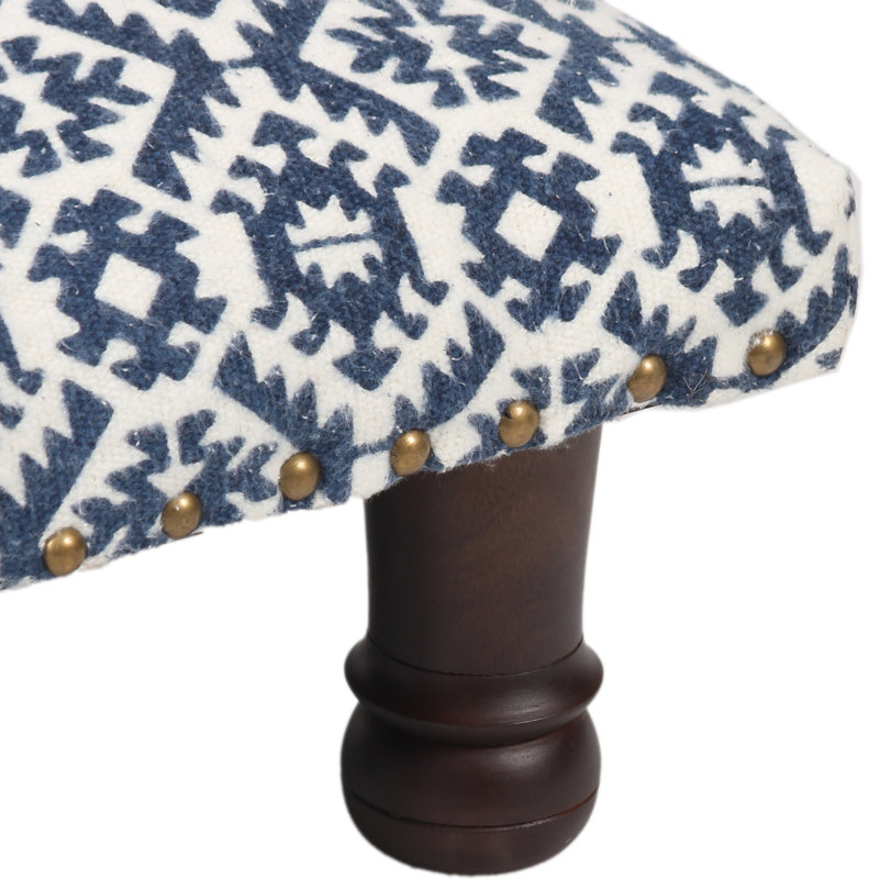 Ava-Kate Solid Wood Accent Stool