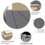 Bureau de réception rectangulaire et moderne-107748620