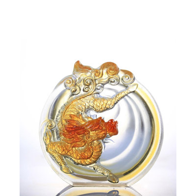LIULI Crystal Mythical Creature, Qilin Sculpture | Sun Dance