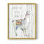 «Llama Little Things», reproduction encadrée - bois massif-1658613507-1658613517