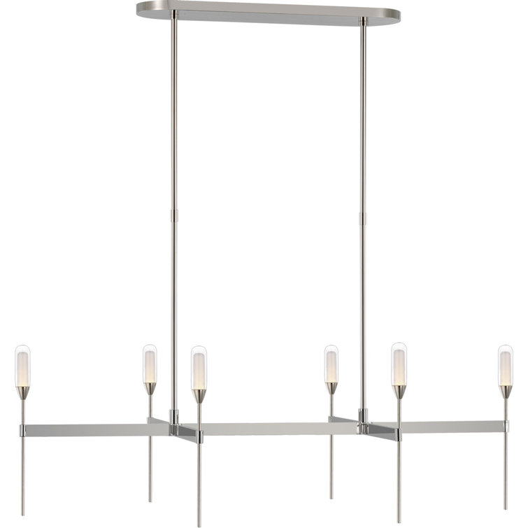 Peter Bristol Overture Medium Uplight Linear Chandelier