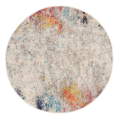 Keimar Washable Abstract Indoor Rug
