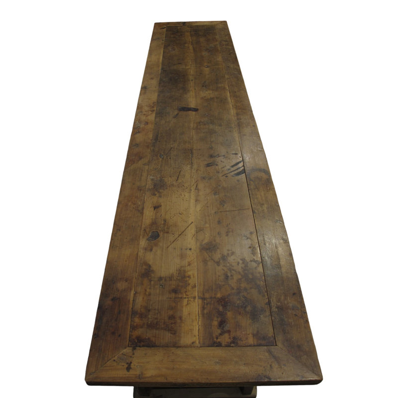 Ruyi 93.7'' W Solid Wood Console Table