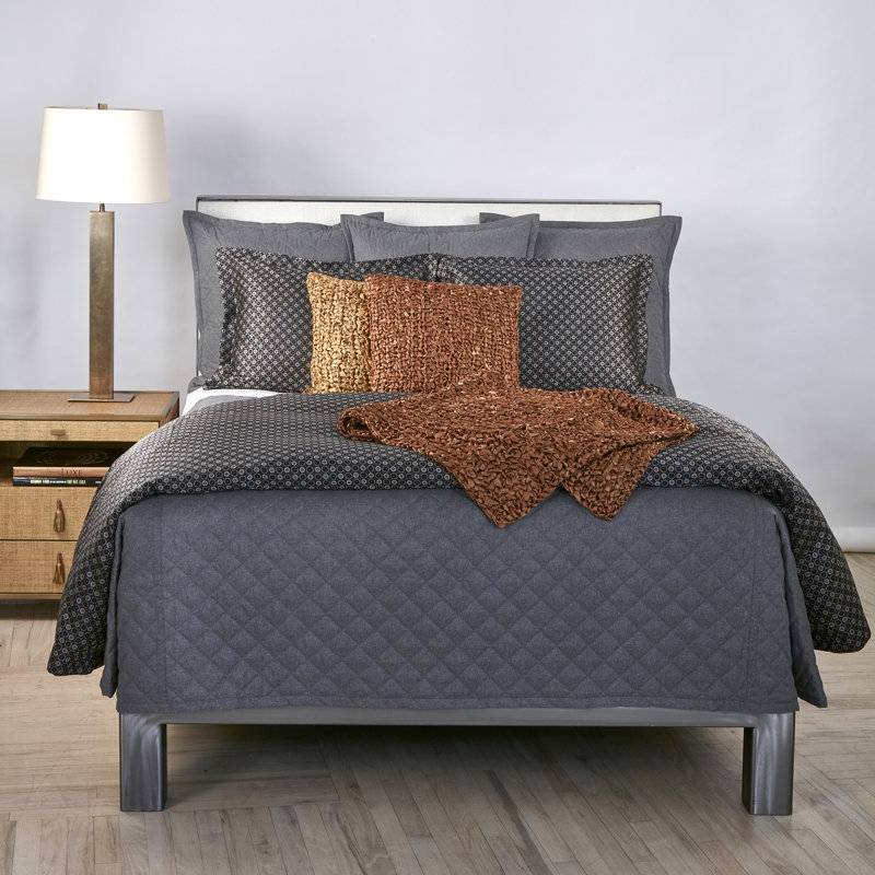 Flannel Coverlet, King Coverlet + 3 Euro Shams