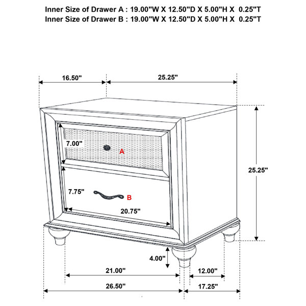 Dimensions du produit