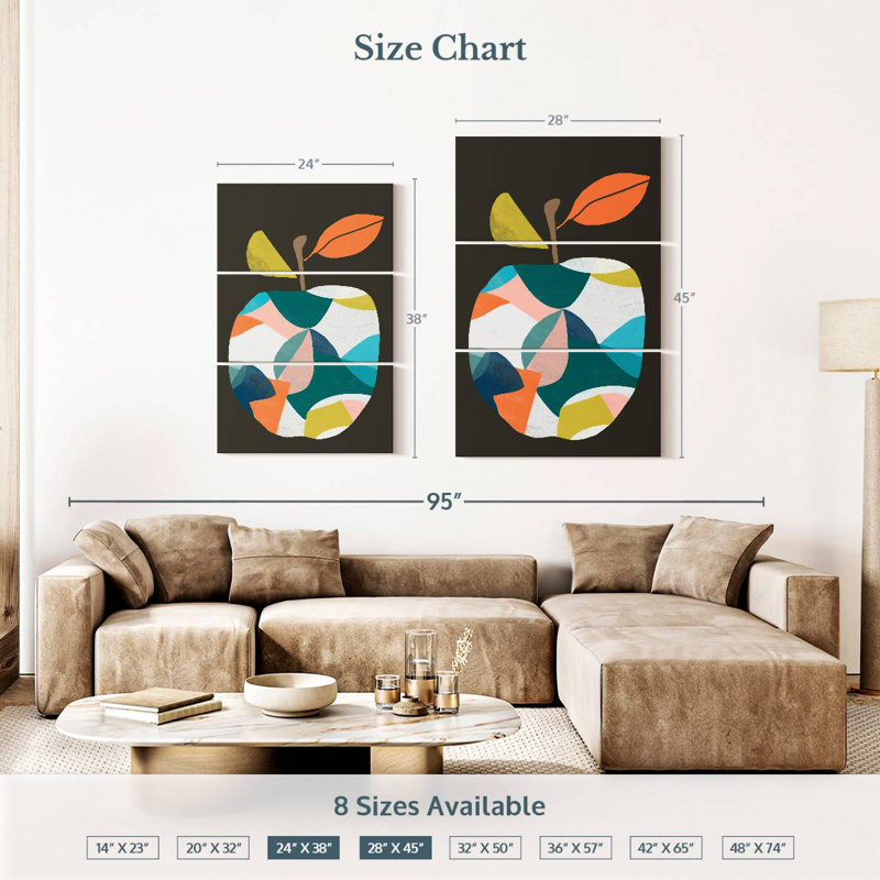 Yarlin Fab Fruit III, 38" H x 24" W