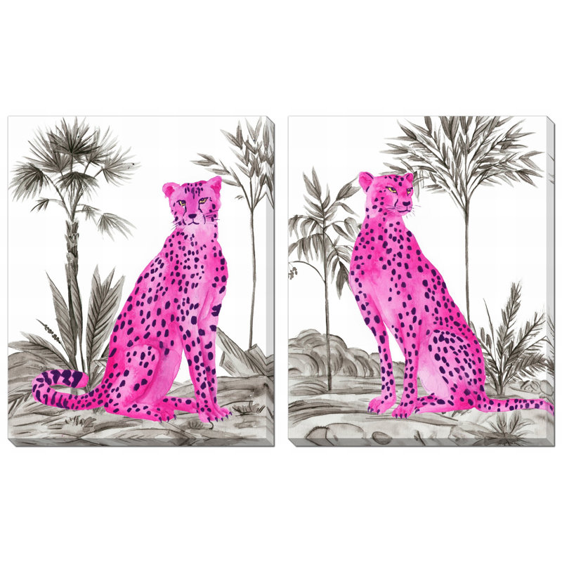 Ensemble d'art sur toile Neon Prowl