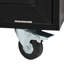 Îlot de cuisine 102,3 po avec table de salle à manger extensible, chariot d'îlot roulant avec armoire de rangement-77503312