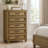Cashin 28.7" W Solid Wood 5 Drawer Chest Bedroom Storage-1286862141
