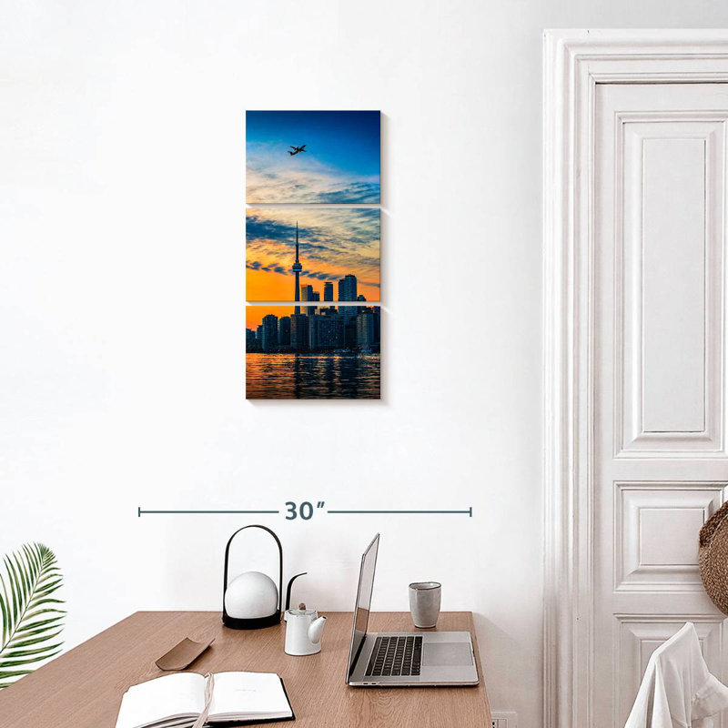 Toronto Sundown de Toronto, H 27 po x l 12 po