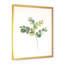 «Eucalyptus Leaves on White II», reproduction sur toile-67236217-67236237