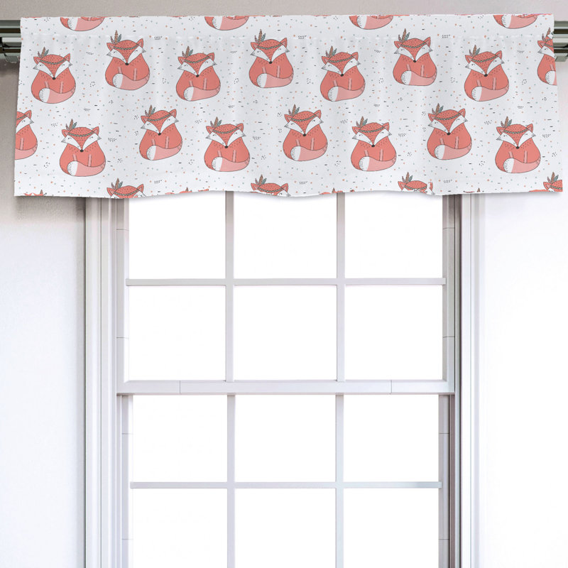 Sateen Ruffled Window Valance