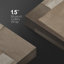 «Neutral Earth Tone», reproduction d'art sur toile abstraite - décor moderne minimaliste pour le salon ou le bureau-115244140-115244138-115244139