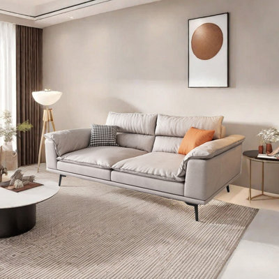 Canapé décontracté en tissu moderne