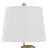 17.25" Resin Pug Table Lamp With Shade-1667233449-1667233455