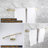 4 - Piece Bathroom Hardware Set
