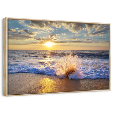 Sunset Over Beach