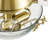 42"W Pepin Glam/Modern LED Indoor Clear Gold Glass Ceiling Fan With Oak And White Blades with a Remote Control
