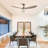 Armillda 56'' Ceiling Fan with LED Lights