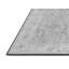 Tapis oriental en laine / polyester tissé à la machine en gris / blanc / noir-1142610367