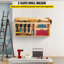 Rangement pour outils électriques, support de perceuse à fixation murale / banc, 5 suspensions
