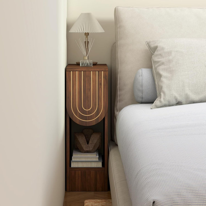 Narrow Bedside Table