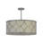 4 - Light Dimmable Drum Chandelier