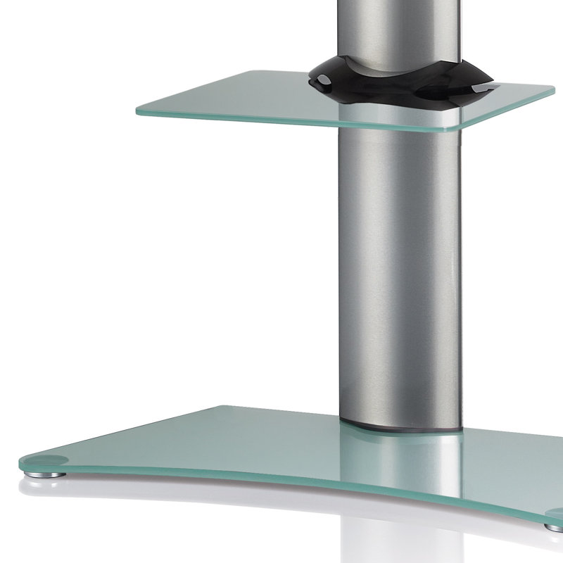 Remicourt Unfinished TV Stand for TVs up to 32", Frosted